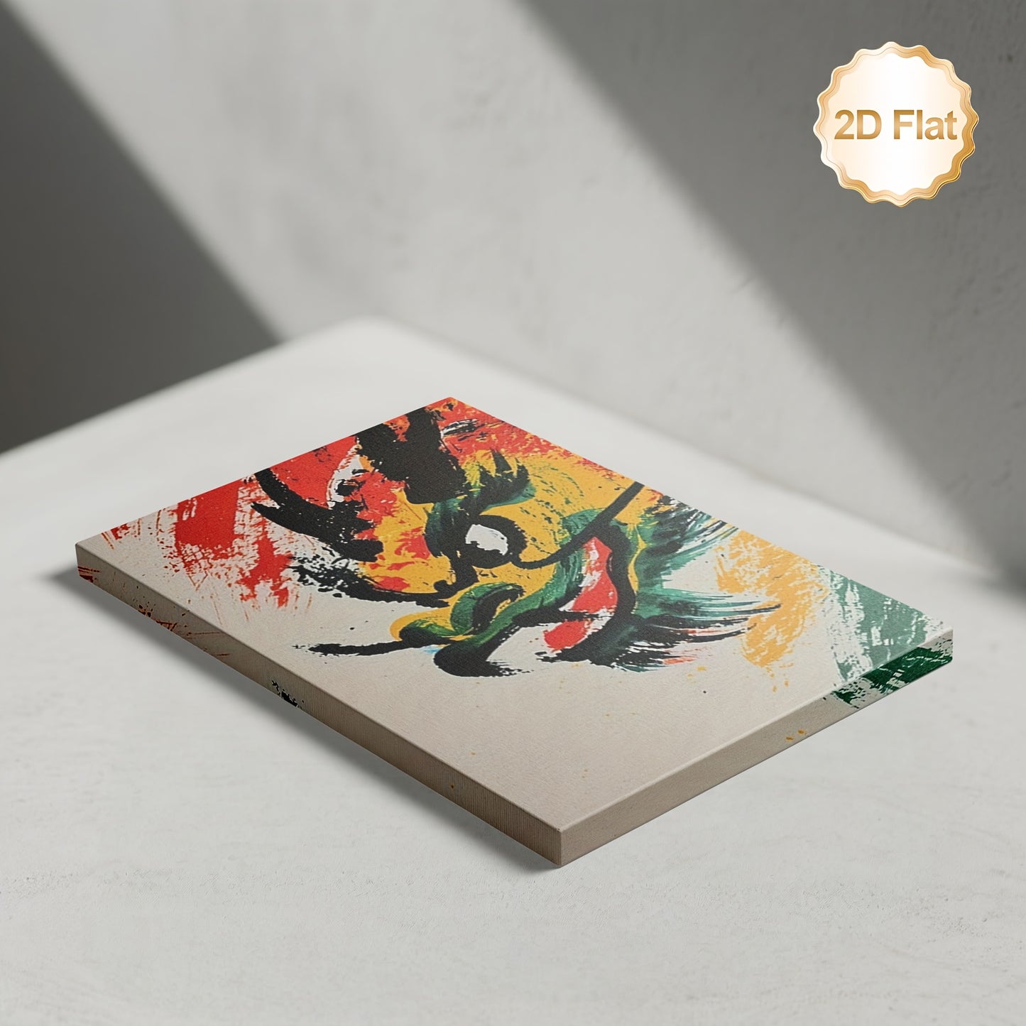 Framed 2D Chinese Dragon Canvas Wall Art Poster Ideal Gift for Home or Office Decoration