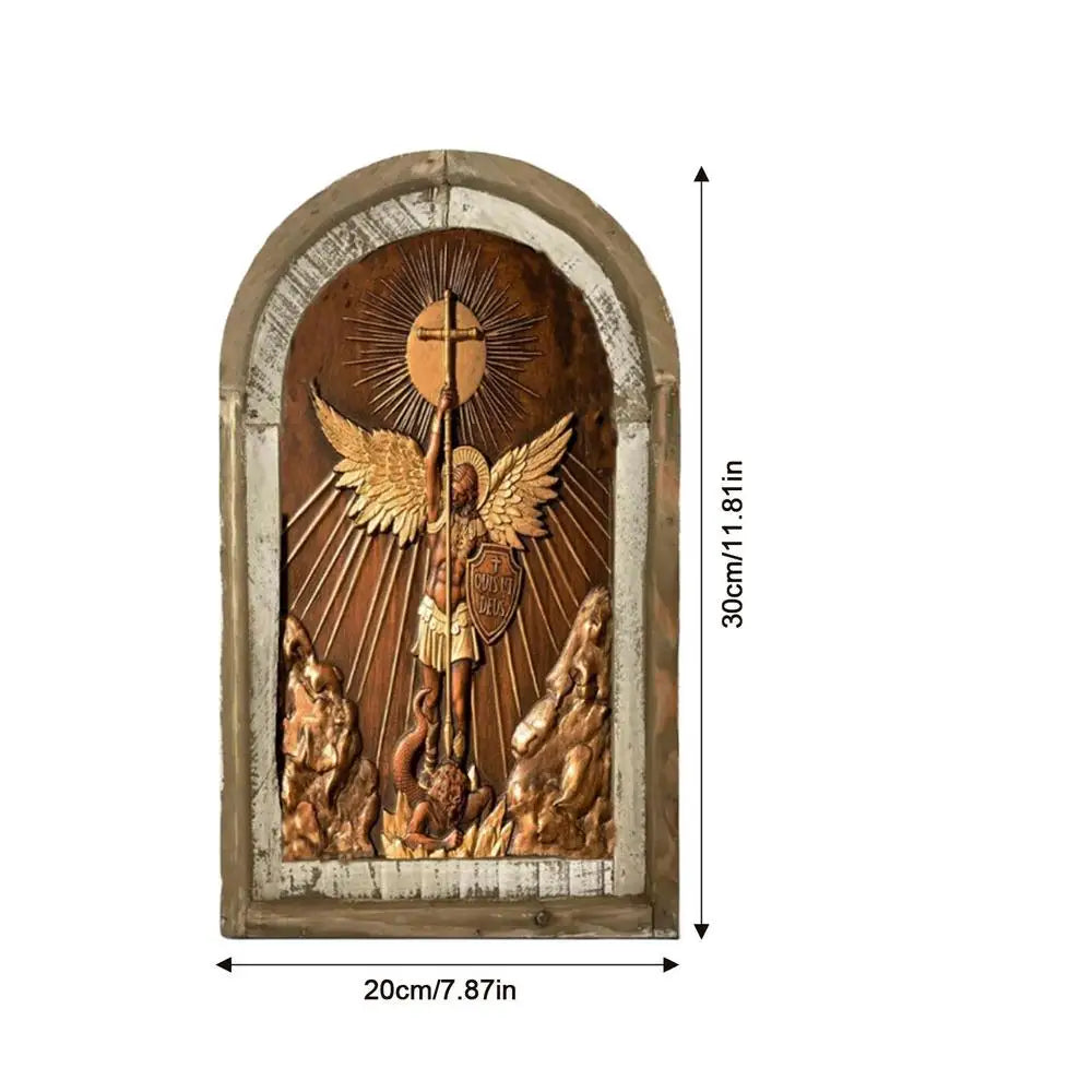 Framed Sacred Heart of Jesus Wall Art Decor Tabletop Ornament Spiritual Christian Artwork